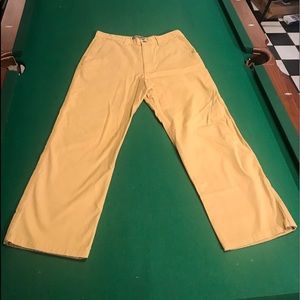 Mens Mountain Khakis 34 x 30 canvas hiking  pants